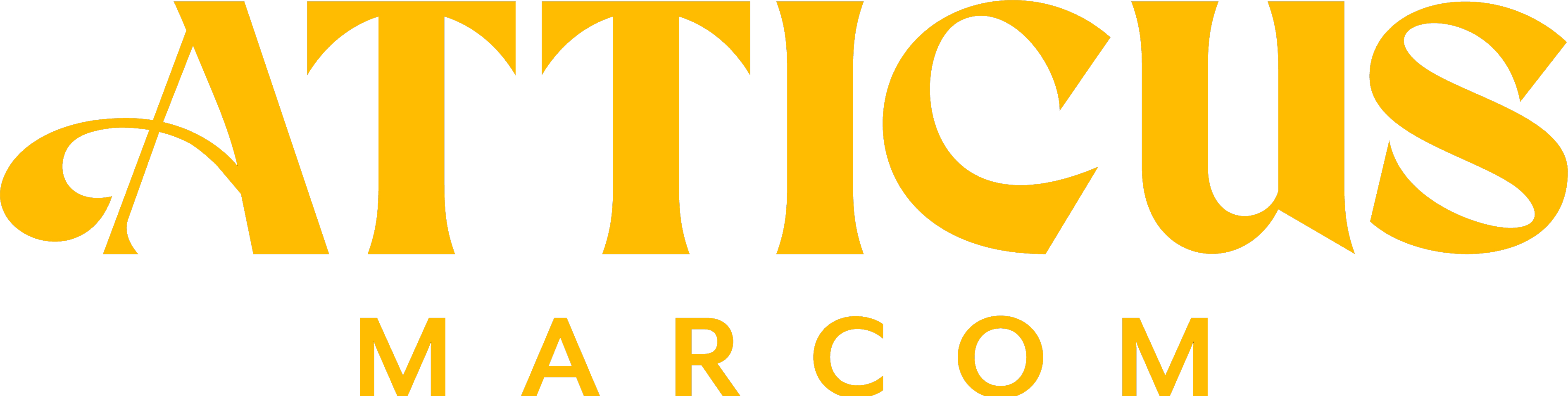 main header logo of Atticus Marcom