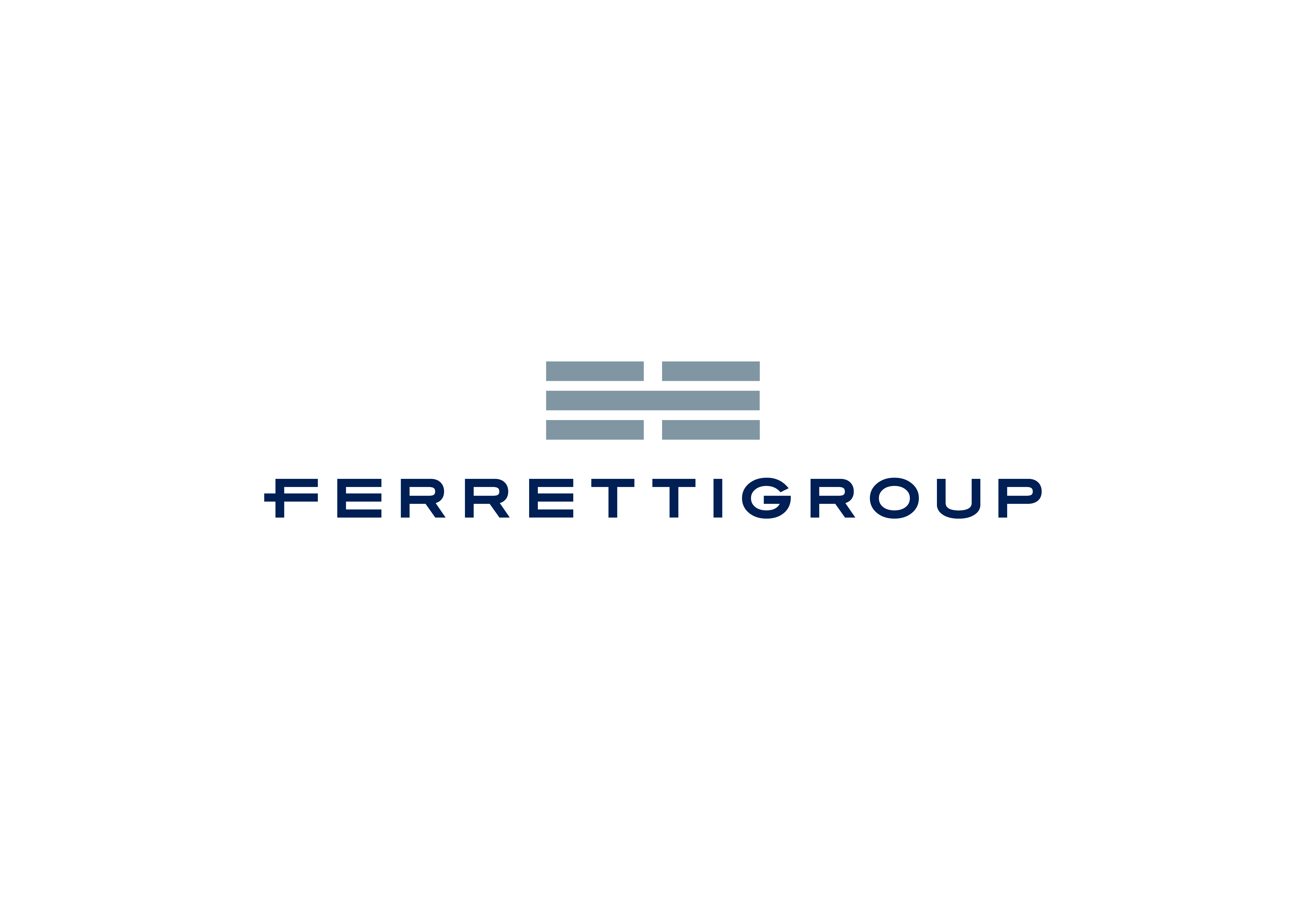 logo of The Ferretti Group for Press project for Atticus Marcom